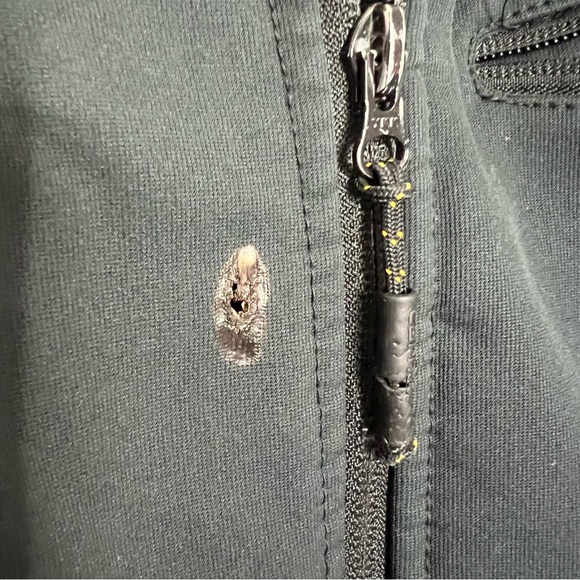 Carhartt Black Crowley Jacket Hooded Lined Rugged Flex Work Mens Size L - Picture 8 of 15